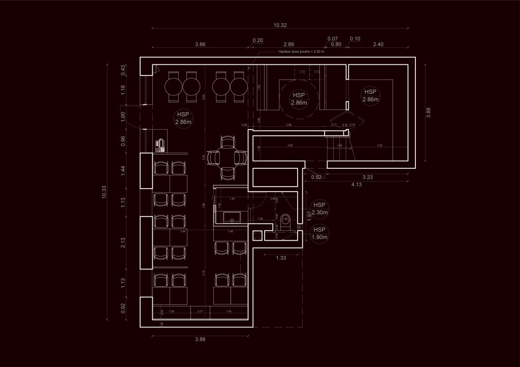plan aménagement salle restaurant st-maur-les-fossées