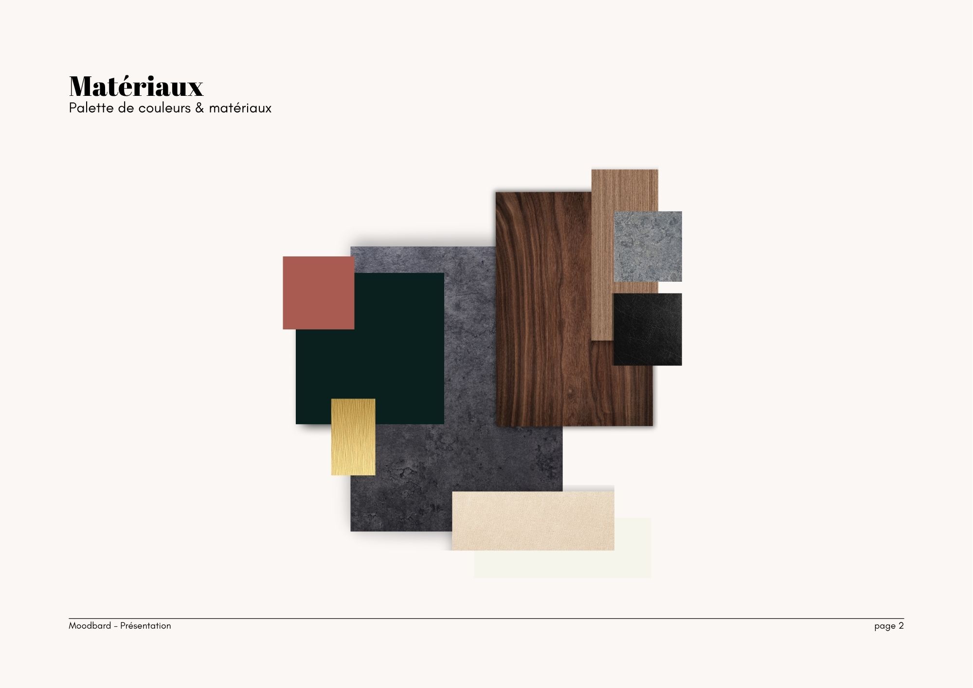 Moodboard restaurant