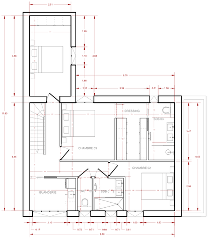 Plan étage
